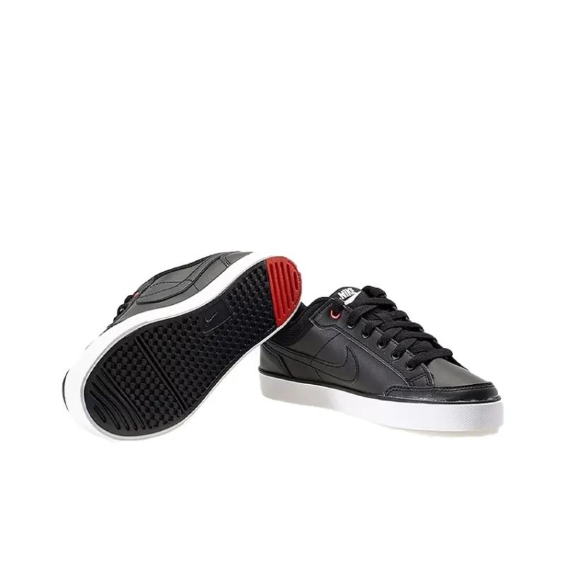 Nike Capri 3 Ltr Leather 'Black White' Gs-4