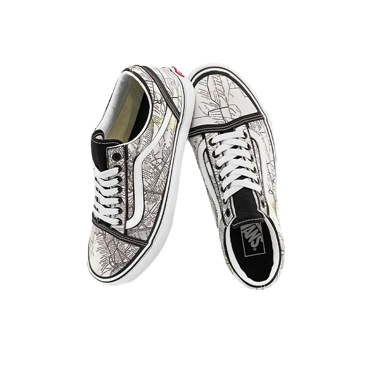 Old Skool Moca X Vans 'Frances Stark Maps'-3
