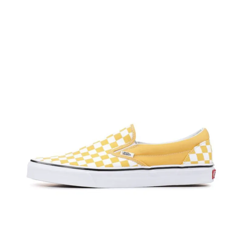 Vans Classic Slip On 'Ochre Checkerboard'-0