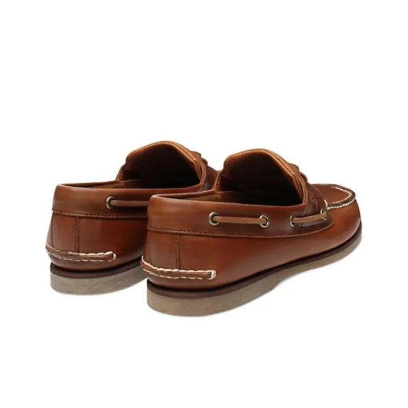 Timberland Low Top Skateboard Shoes Men's Light Umber-3