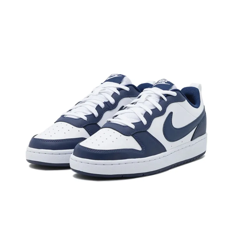 Nike Court Borough Low 2 White Blue Void GS-2