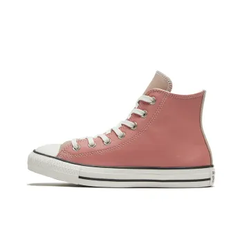 Converse Chuck Taylor All Star Hi Leather Neutral Tones Silt Red Rose Women's