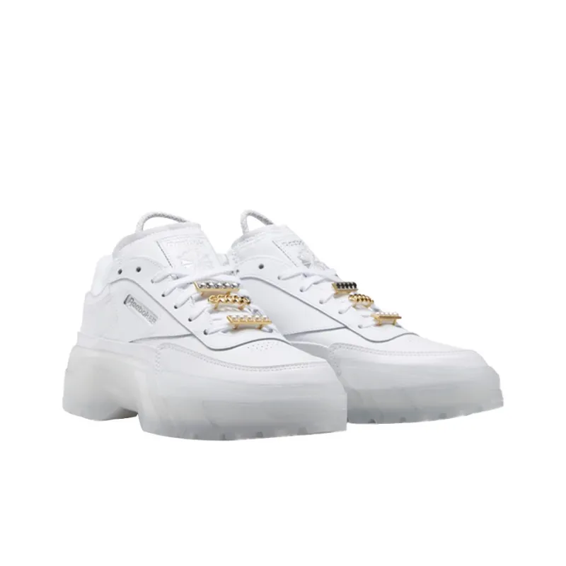Reebok Club C Cardi B Footwear White Women's-2