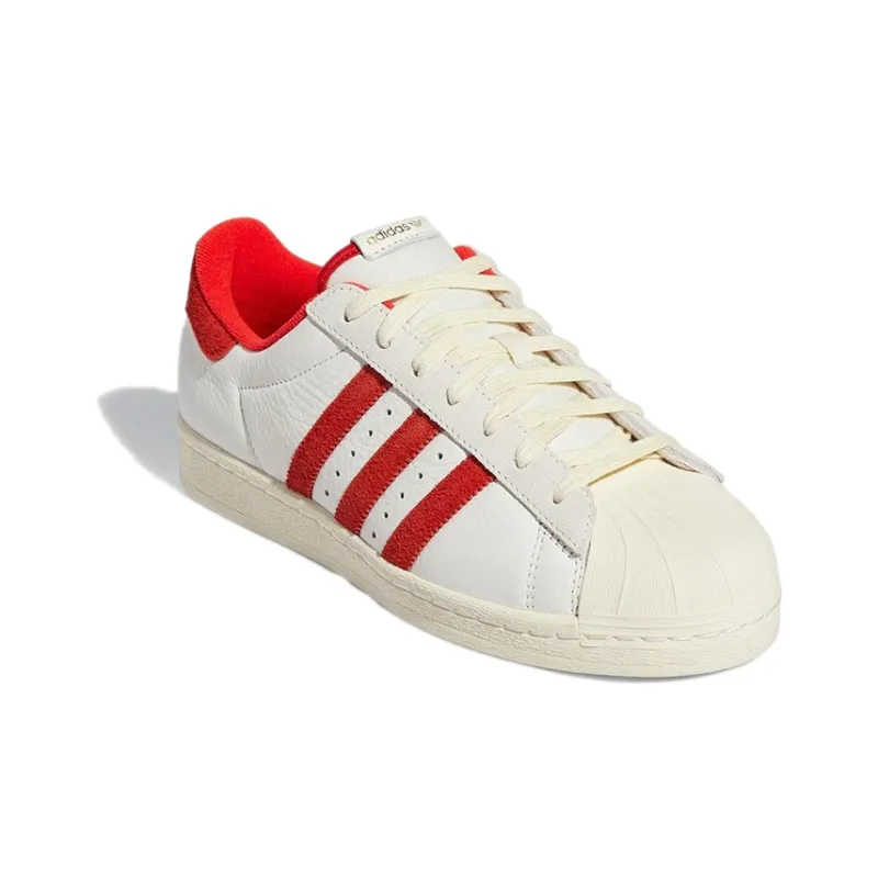Adidas Superstar 82 White Vivid Red-2