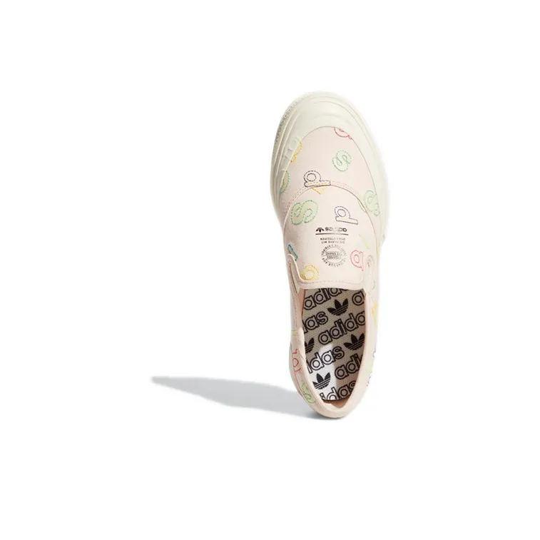 Adidas Nizza Rf Slip On Allover Letters-4