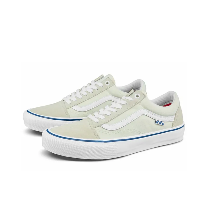 Vans Skate Old Skool Off White Royal Blue-1