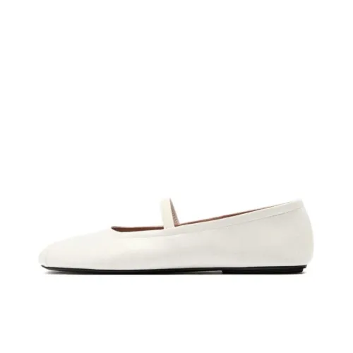 ZARA Casual Single Shoes Women's White