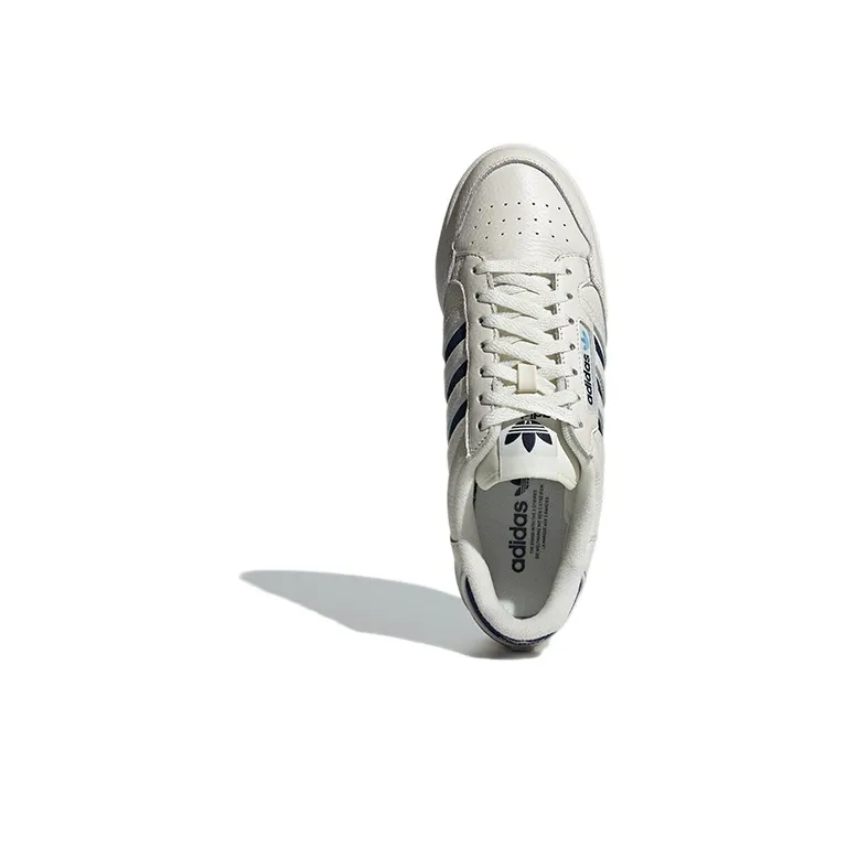 Adidas Originals Continental 80 Stripes 'Creamwhite Blue'-4