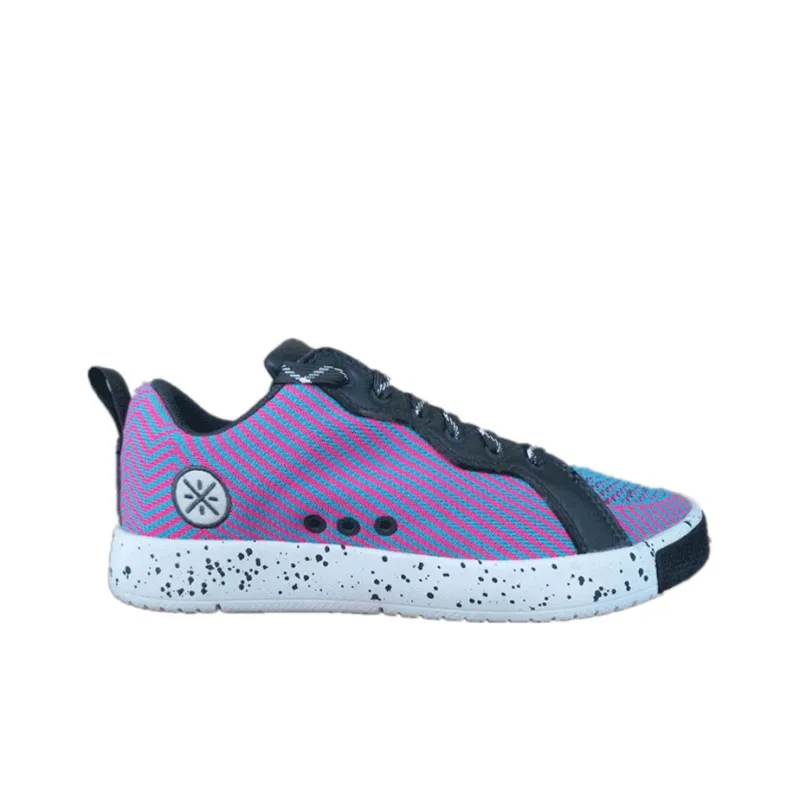 LINING Skateboard Shoes Men Low Top White/Purple/Black-1