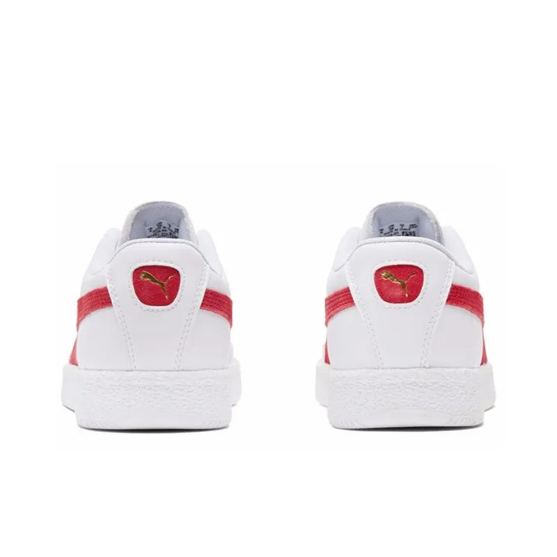 PUMA Oslo City Casual Board Shoes White/Red-4