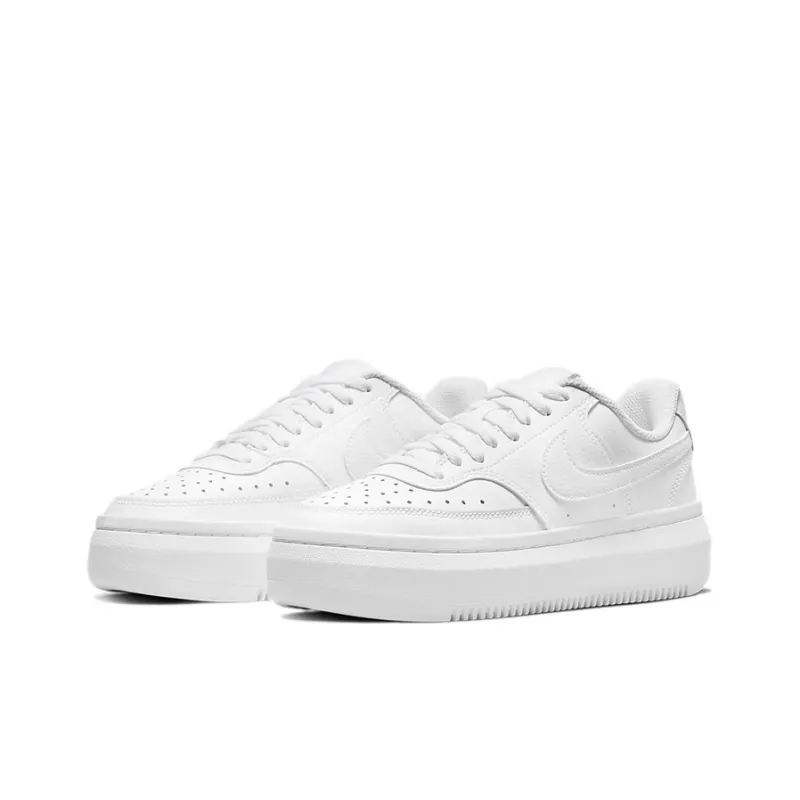 Nike Court Vision Alta Low Triple White Women's-2