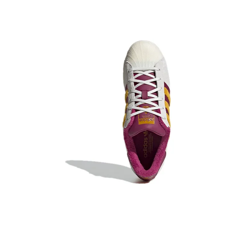 Adidas Women's Superstar 'White Power Berry Gold' Women's-4