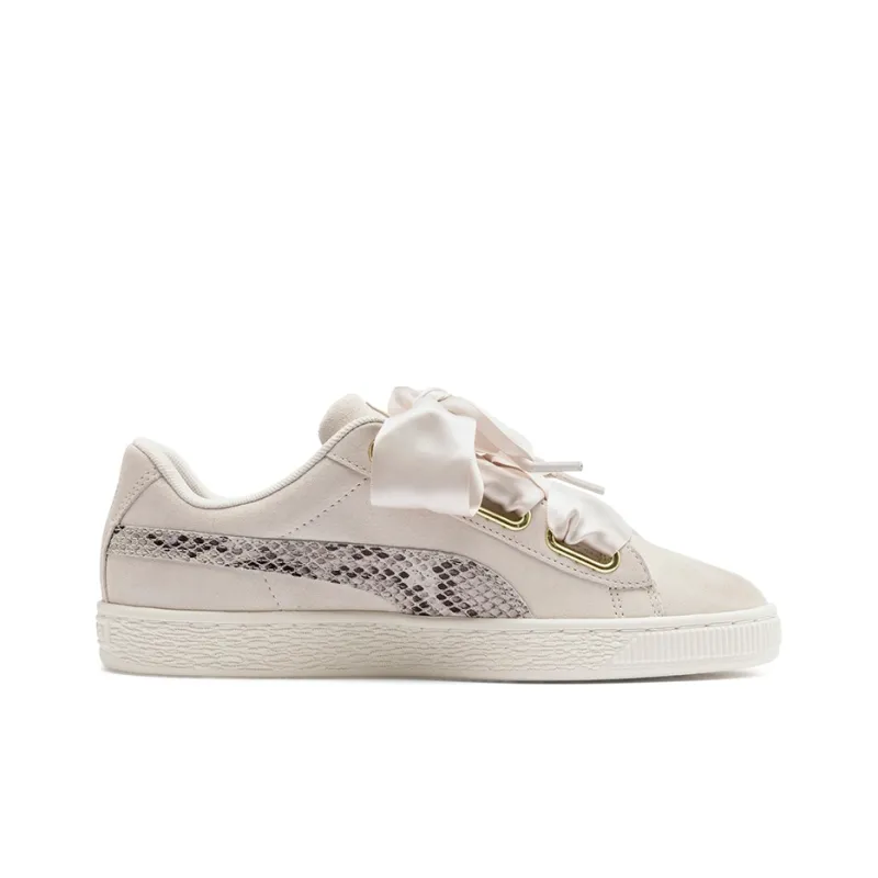 PUMA Suede Heart Snake Lux Sneakers Pink Women's-1