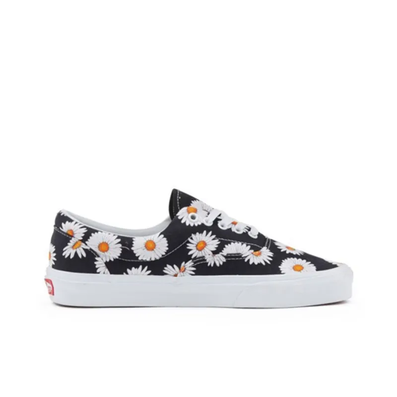 Vans Big Daisies Era Low Tops Casual Skateboarding Shoes Unisex Black-1