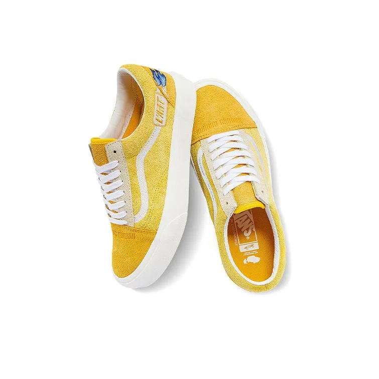 Old Skool Kar L'Art De L'Automobile X Vans Vlt Lx 'Exhaust Pack Yellow'-4