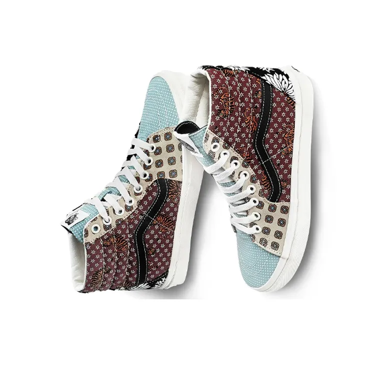 Vans Sk8 Hi 'Tiger Patchwork'-3