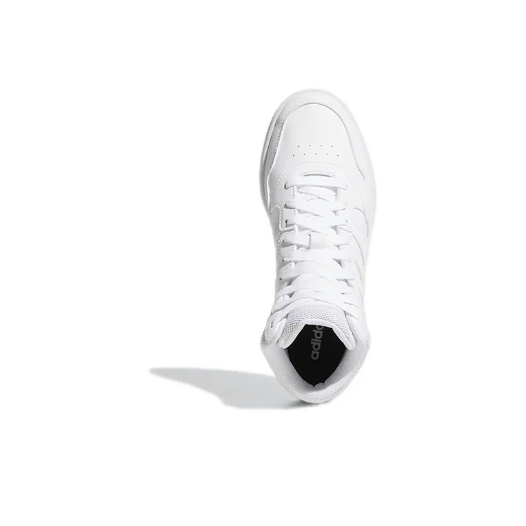 Adidas Hoops 3.0 Mid Classic Cloud White Dash Grey Women's-4
