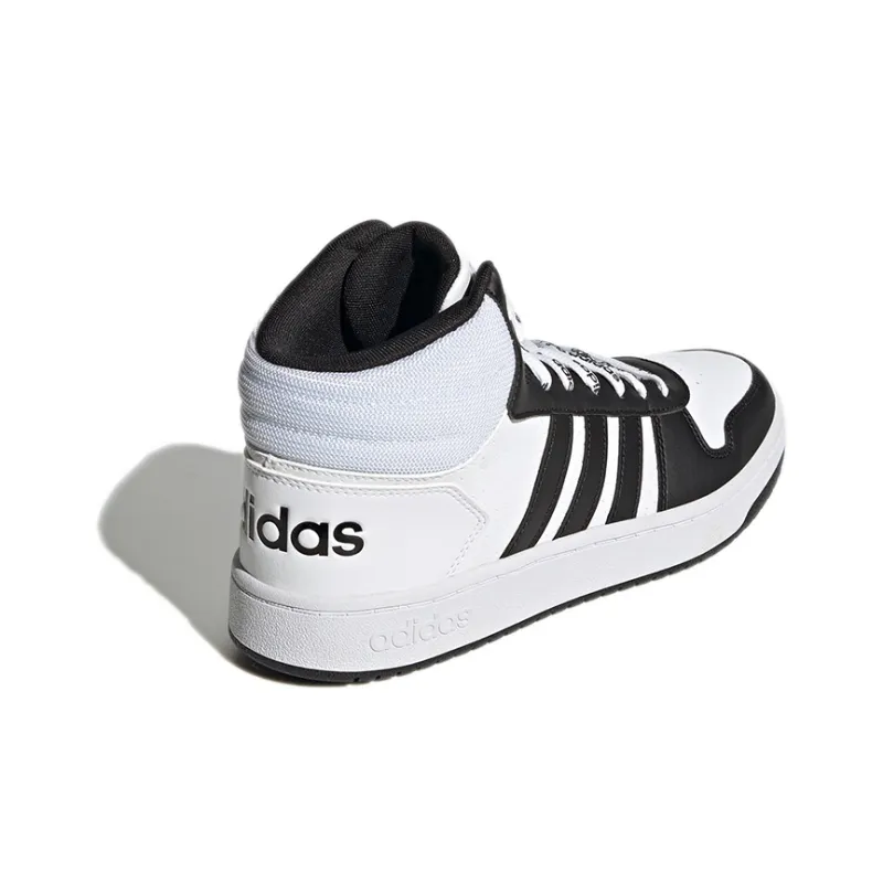 Adidas Neo Hoops 2.0 Mid 'White Black'-3