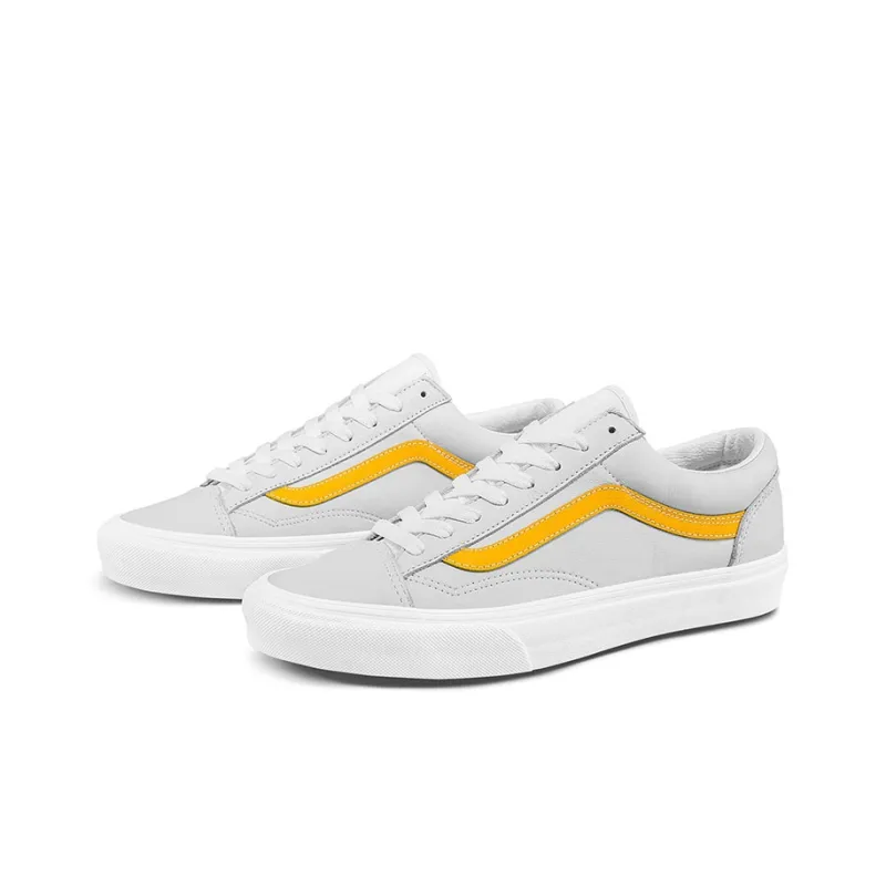 Vans Style 36 'Leather Pop Spectra Yellow'-1