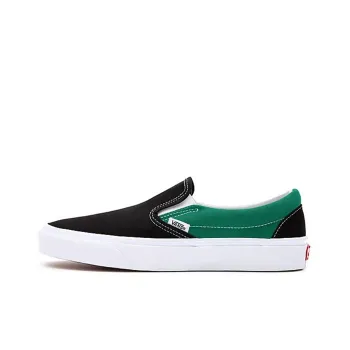Vans Customs Color Block Comfycush Slip on 'Black Green'