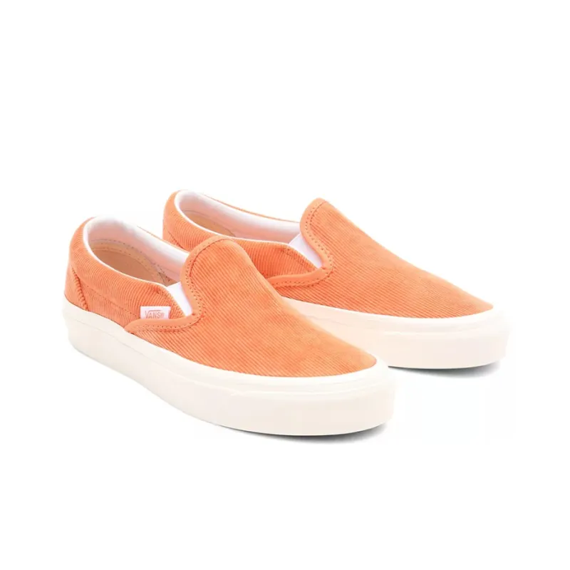 Vans Anaheim Factory Classic Slip On 98 Dx Skate Shoes Unisex Orange-2