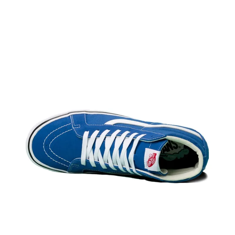 Vans Suede And Canvas Comfycush SK8 Hi Reissue 'Blue White'-2