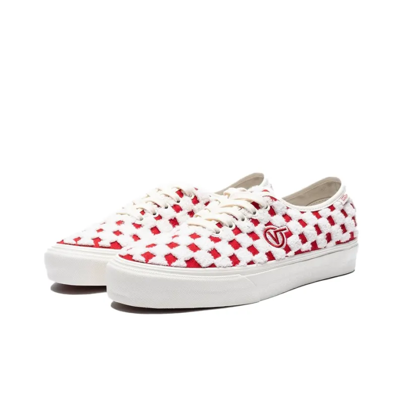 Authentic Vans One Piece Vlt Lx 'Embroidered Racing Red'-2