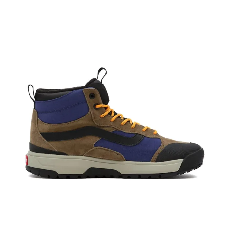 Vans UltraRange Collection Skateboard Shoes Women's High Top Brown/Purple-1