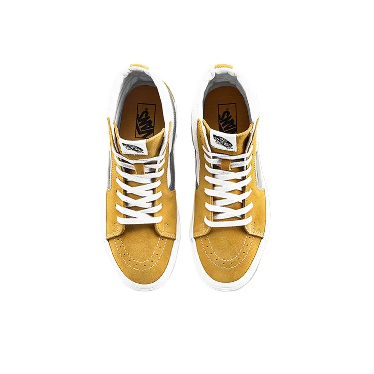 Vans SK8 HI White Yellow Unisex 'White Yellow'-3