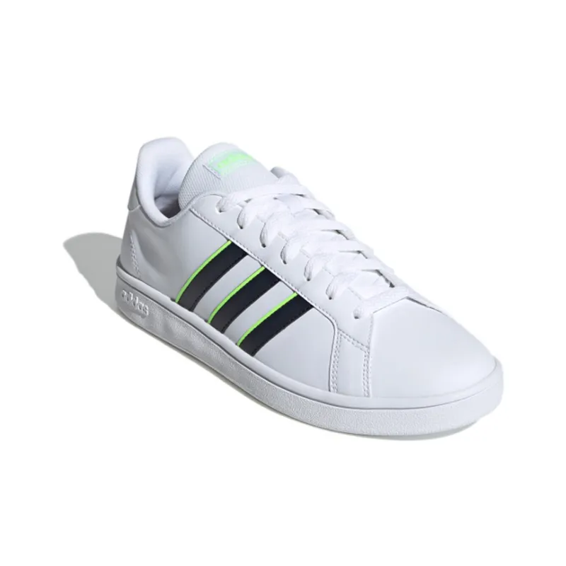 Adidas Neo Grand Court Base 'White Black Green'-2