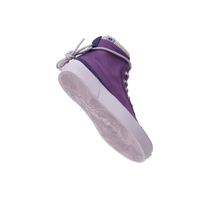 EQLZ EQUALIZER Fault High Skateboard Shoes Unisex Eggplant Purple Misprint-1