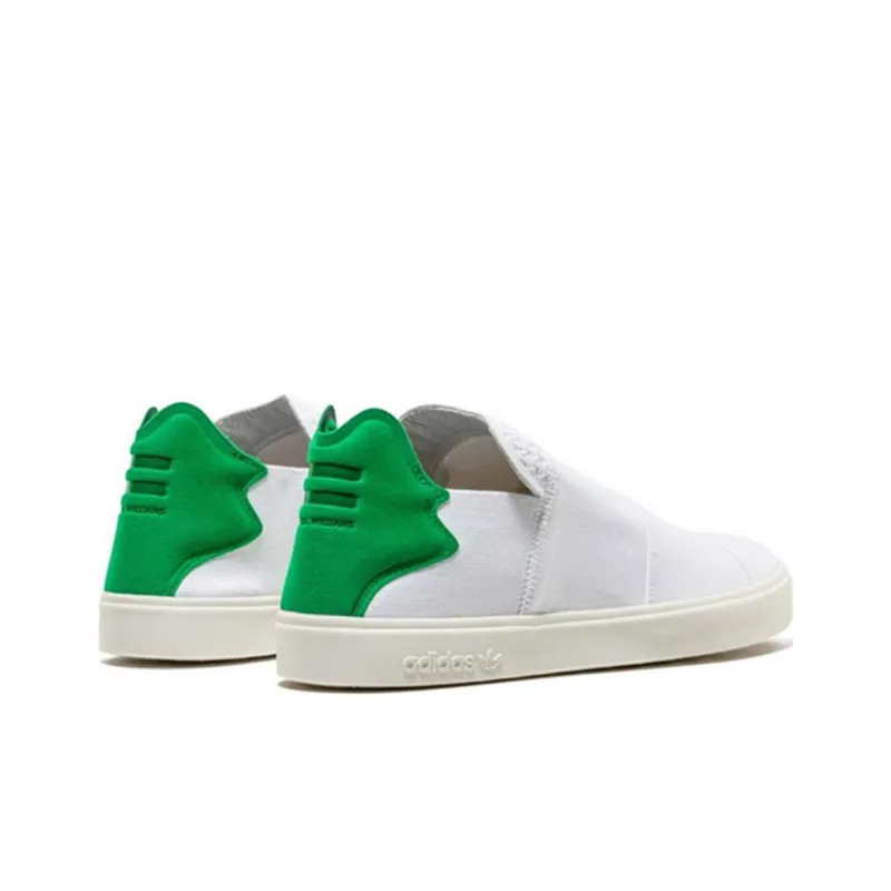 Adidas Elastic Slip On Pharrell White-2