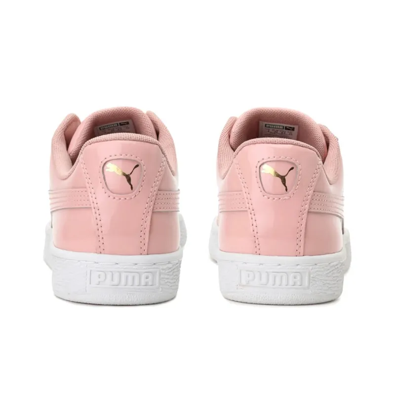 PUMA Basket Heart Patent 'Peach Beige' Women's-3