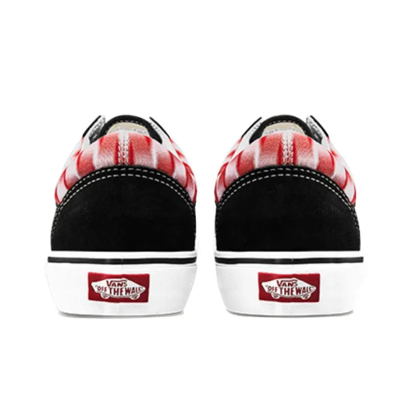 Vans Old Skool Checkerboard Red/White-4