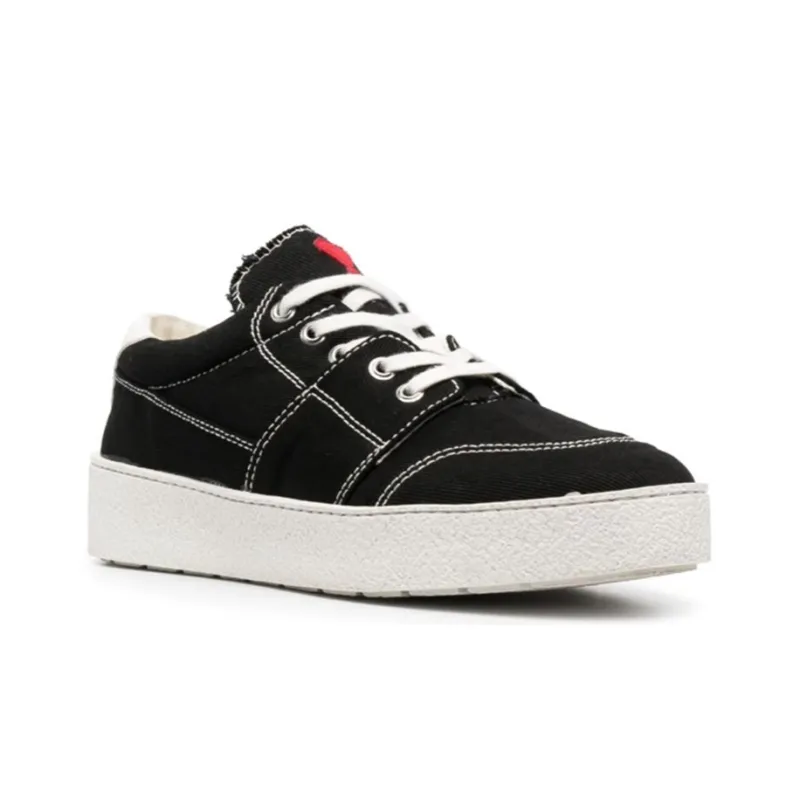AMIPARIS Low Top Skateboard Shoes Men's Black-2