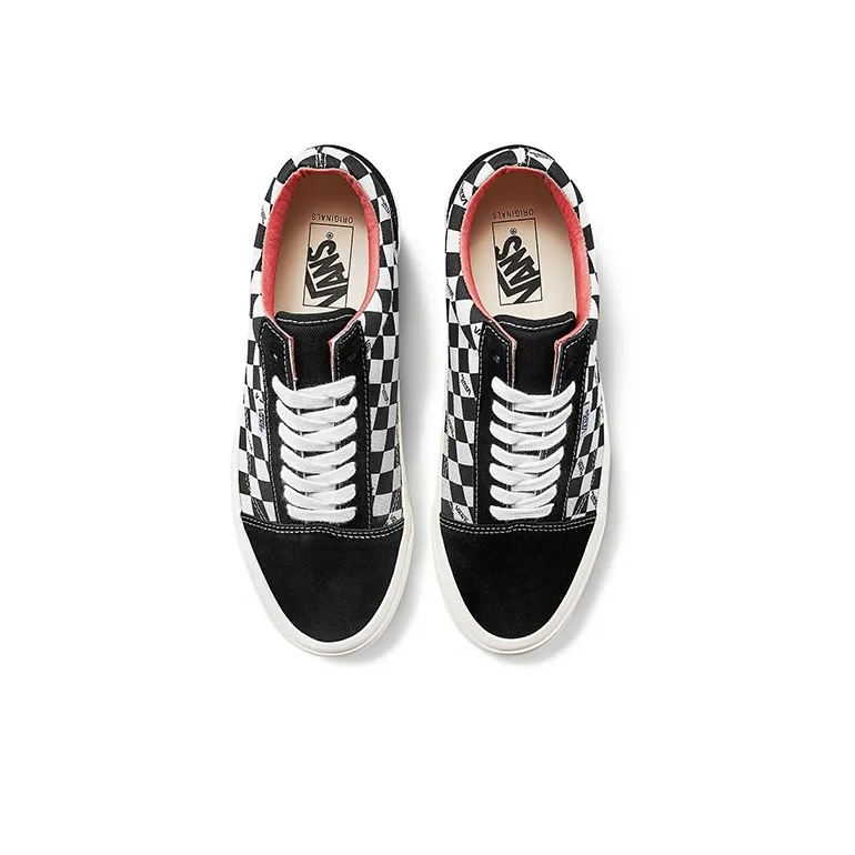 Old Skool Vans Ns Og Lx 'Black Checkerboard Logo'-2
