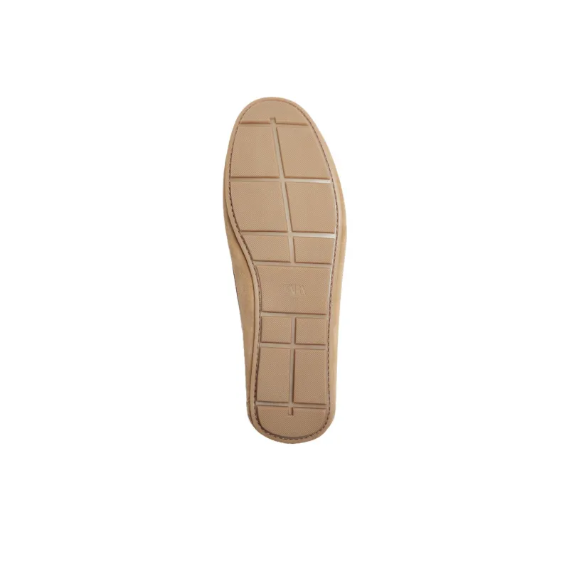 ZARA Loafers Men Sandy Brown-3