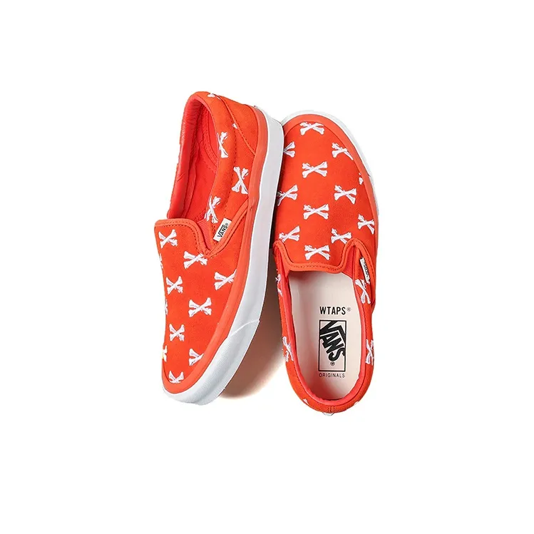 Slip On Wtaps X Og Classic Vans Lx 'Bones Orange'-2