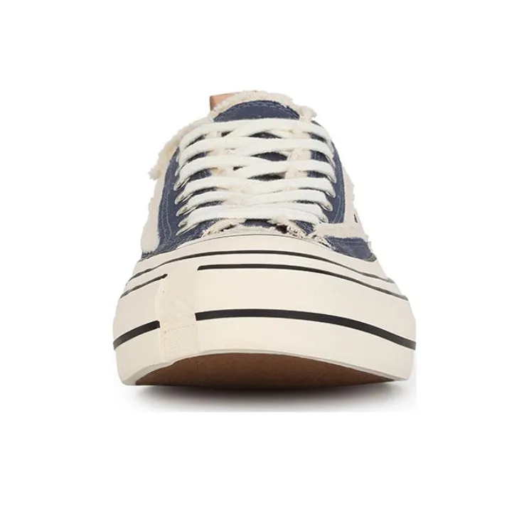 VESSEL G.O.P. Lows Navy Low Top Skateboard Shoes Unisex Marine Blue-3