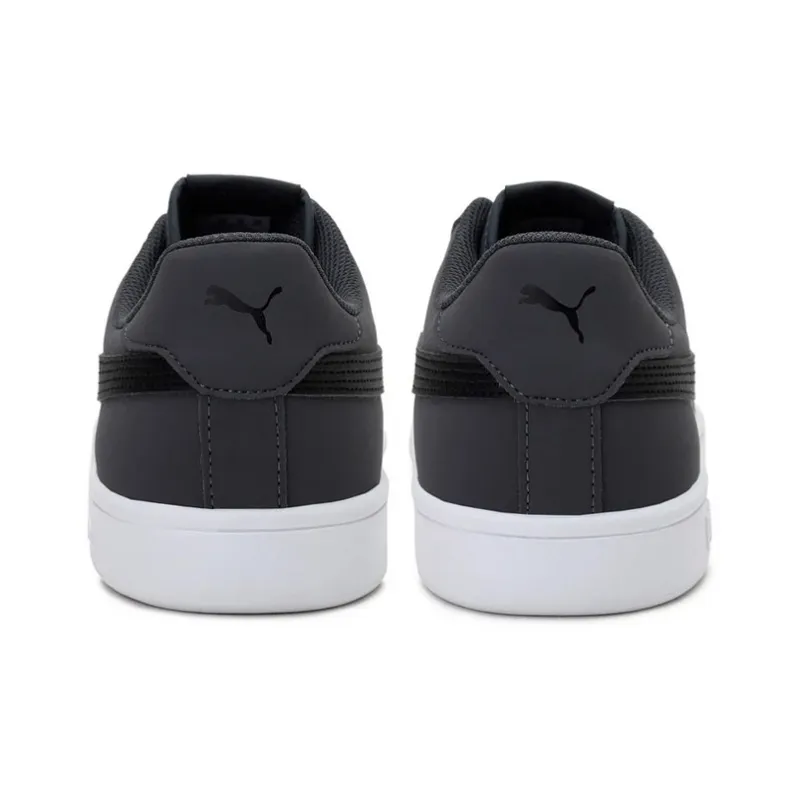 PUMA Smash Buck Wear-resistant And Lightweight Low-Top Skateboard Shoes Unisex Black-3