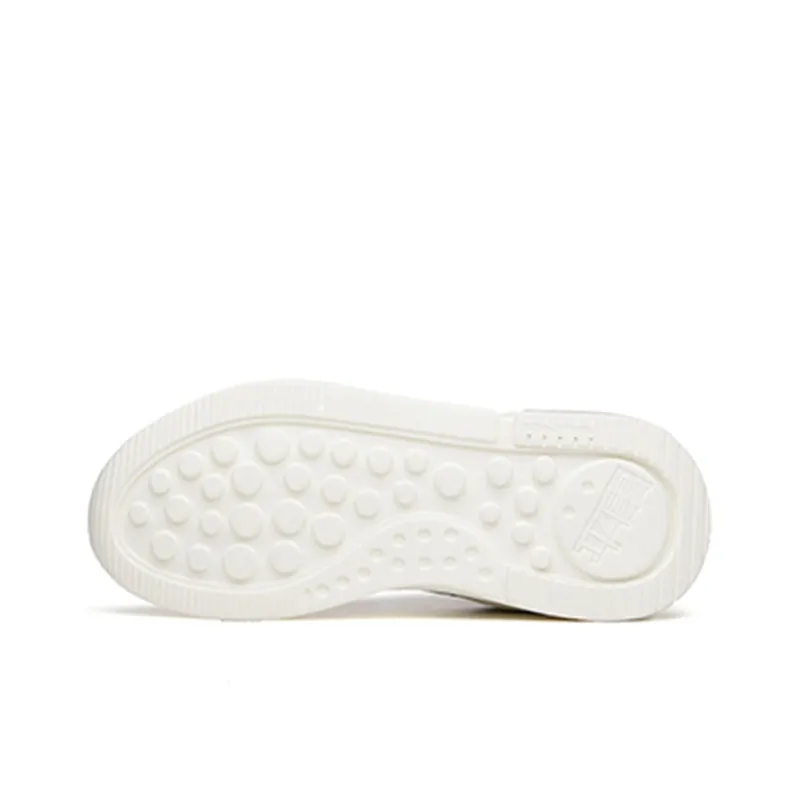 Anta Rejecting Mediocrity Anti-Slip And Wear-Resistant Breathable Low-Top Skateboard Shoes Men's Ivory White-4