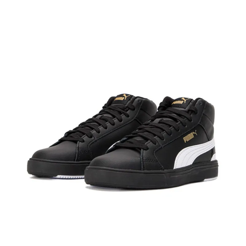 PUMA Serve Pro Lite Mid 'Black Team Gold'-2