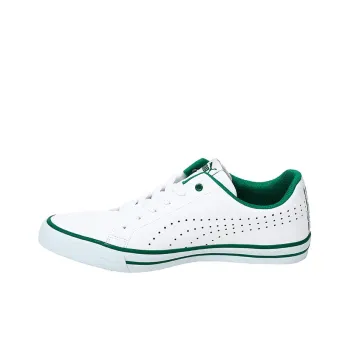 PUMA Poise Perf Idp Lightweight Balance Low-Top Skateboard Shoes Men's White Green