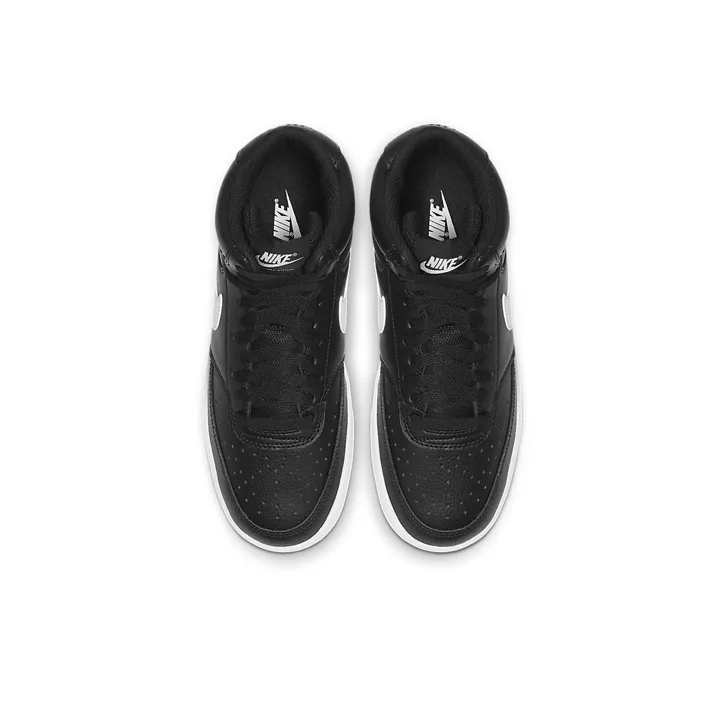 Nike Court Vision Mid Black White Women's-3
