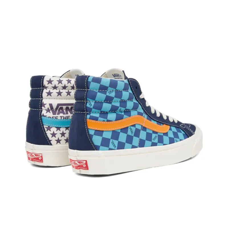 Vans Ua Og SK8 HI Lx Blue-3
