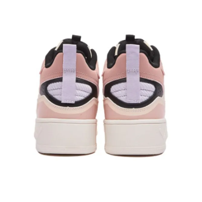 361° Thermal Slip Resistant And Abrasion Resistant High Top Skateboard Shoes Women's Fresh Pink-3