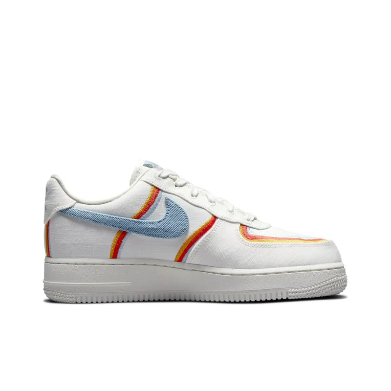Nike Air Force 1 Low Sail Denim Swoosh Women's-1