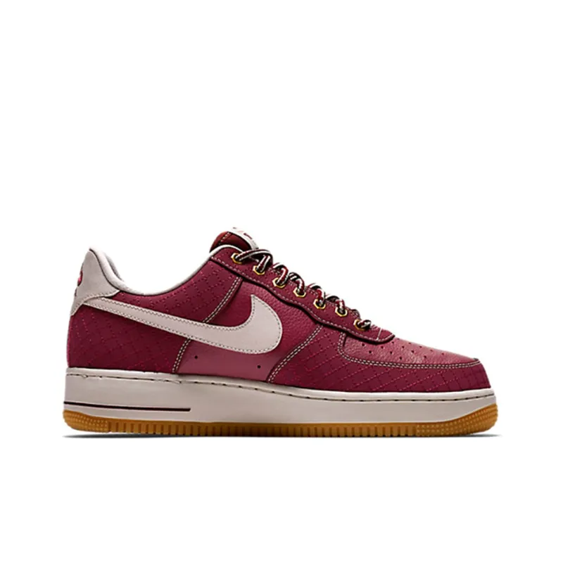 Nike Air Force 1 '07 Low 'Dark Red White'-1