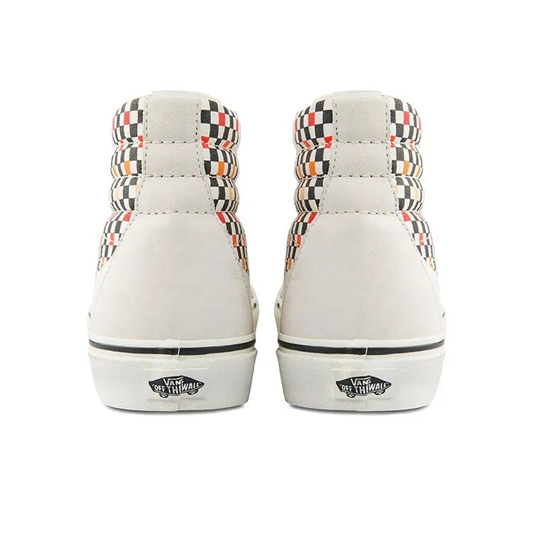 Vans SK8 Hi Reissue Checkerboard Multi Color-4