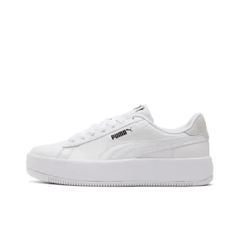 PUMA Lily Platform Leather 'White' Women's